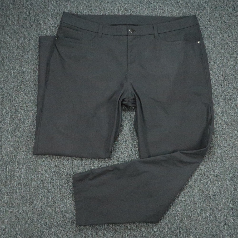 lululemon Pants Mens 40x30 Obsidian ABC Slim Fit 5 Pocket Trouser Stretch